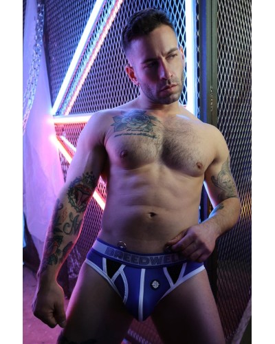 Slip Retro Remix Bleu sextoys et accessoires sur La Boutique du Hard