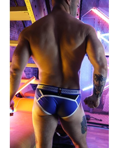 Slip Retro Remix Bleu sextoys et accessoires sur La Boutique du Hard