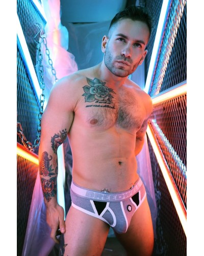 Slip Retro Remix Gris sextoys et accessoires sur La Boutique du Hard