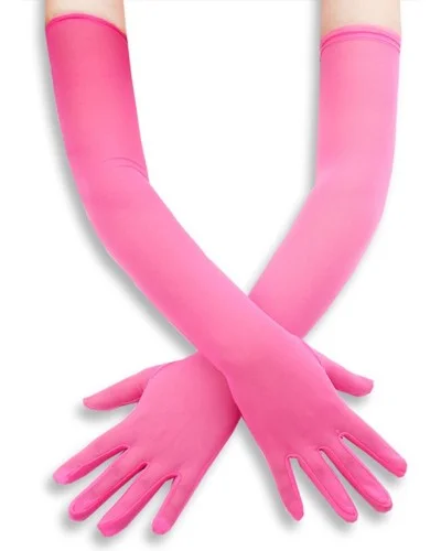 Gants Longs Mesh Gloves 50cm Roses sextoys et accessoires sur La Boutique du Hard
