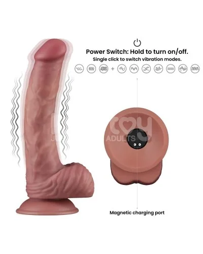 Gode Power Cocks 17 x 4cm sextoys et accessoires sur La Boutique du Hard