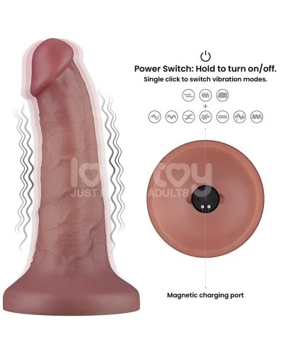 Gode vibrant Power Cocks 13.5 x 3.8cm sextoys et accessoires sur La Boutique du Hard