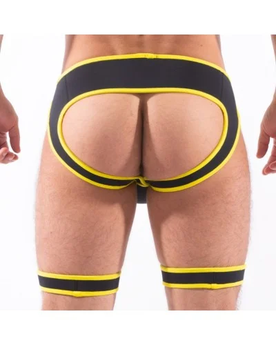 Backless Snax Noir-Jaune sextoys et accessoires sur La Boutique du Hard