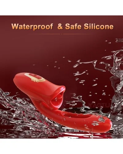 Vibro Rabbit Liptaps 13 x 3.6cm sextoys et accessoires sur La Boutique du Hard