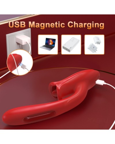 Vibro Rabbit Liptaps 13 x 3.6cm sextoys et accessoires sur La Boutique du Hard