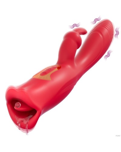 Vibro Rabbit Tripleasures 12 x 3.8cm sextoys et accessoires sur La Boutique du Hard
