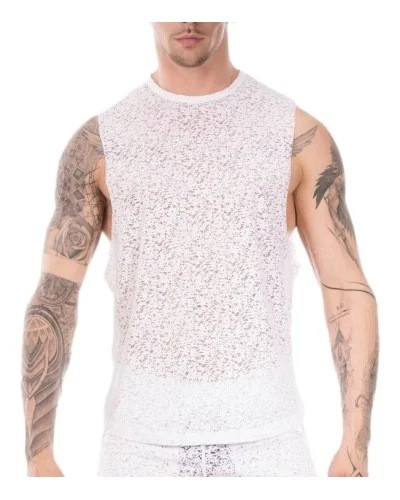 Débardeur Ezekiel Blanc sextoys et accessoires sur La Boutique du Hard