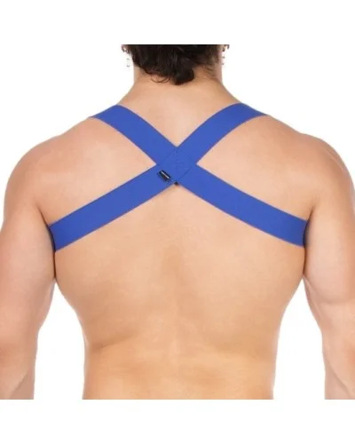Harnais élastique Everette Bleu sextoys et accessoires sur La Boutique du Hard