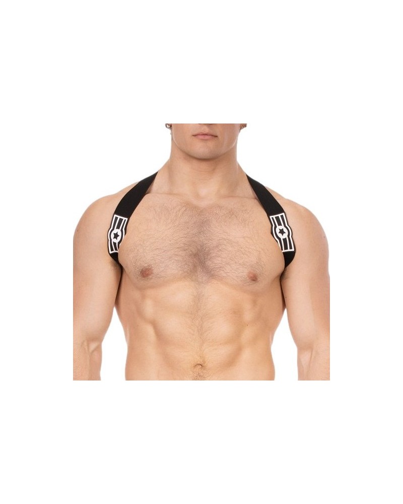 Harnais élastique Everette Noir sextoys et accessoires sur La Boutique du Hard