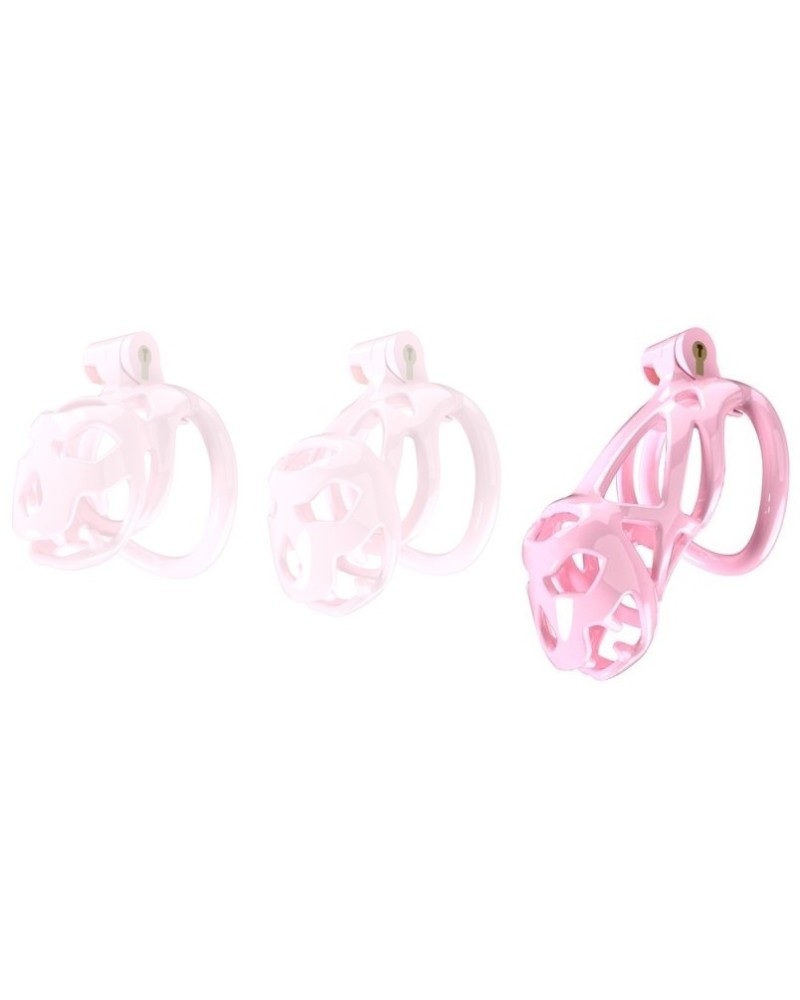 Cage de chasteté Bouh L 10 x 3.5 cm Rose sextoys et accessoires sur La Boutique du Hard