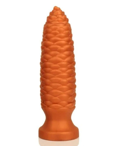 Plug Long Pine M 18 x 5 cm Orange sextoys et accessoires sur La Boutique du Hard