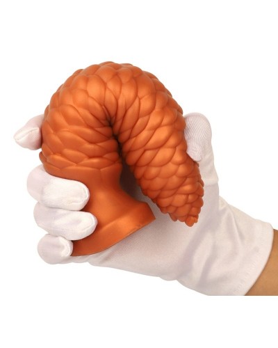 Plug Long Pine M 18 x 5 cm Orange sextoys et accessoires sur La Boutique du Hard