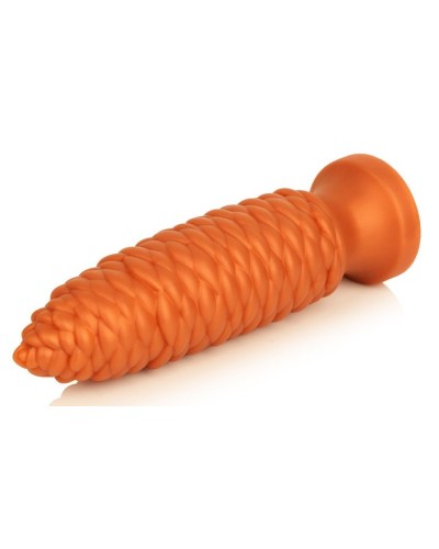 Plug Long Pine L 22 x 6 cm Orange sextoys et accessoires sur La Boutique du Hard