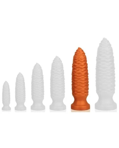 Plug Long Pine XL 25 x 7 cm Orange sextoys et accessoires sur La Boutique du Hard