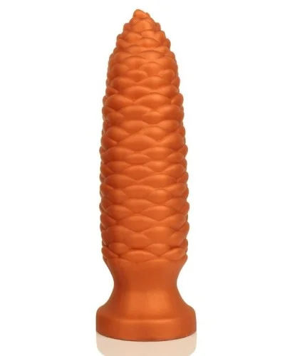 Plug long Pine XXL 28 x 8 cm Orange sextoys et accessoires sur La Boutique du Hard