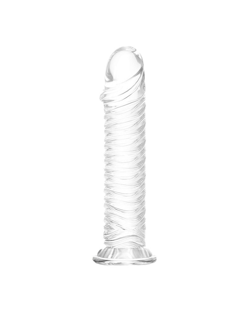 Gode Swirl Clear 17 x 4cm sextoys et accessoires sur La Boutique du Hard
