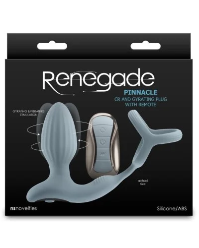 Plug + Ballstretcher Pinnacle 8 x 3.7cm sextoys et accessoires sur La Boutique du Hard