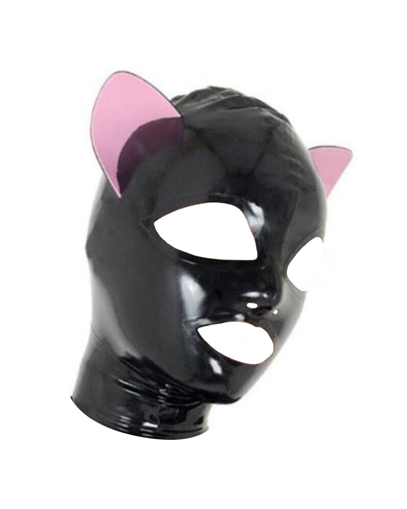 Cagoule cat Fetish Noire sextoys et accessoires sur La Boutique du Hard