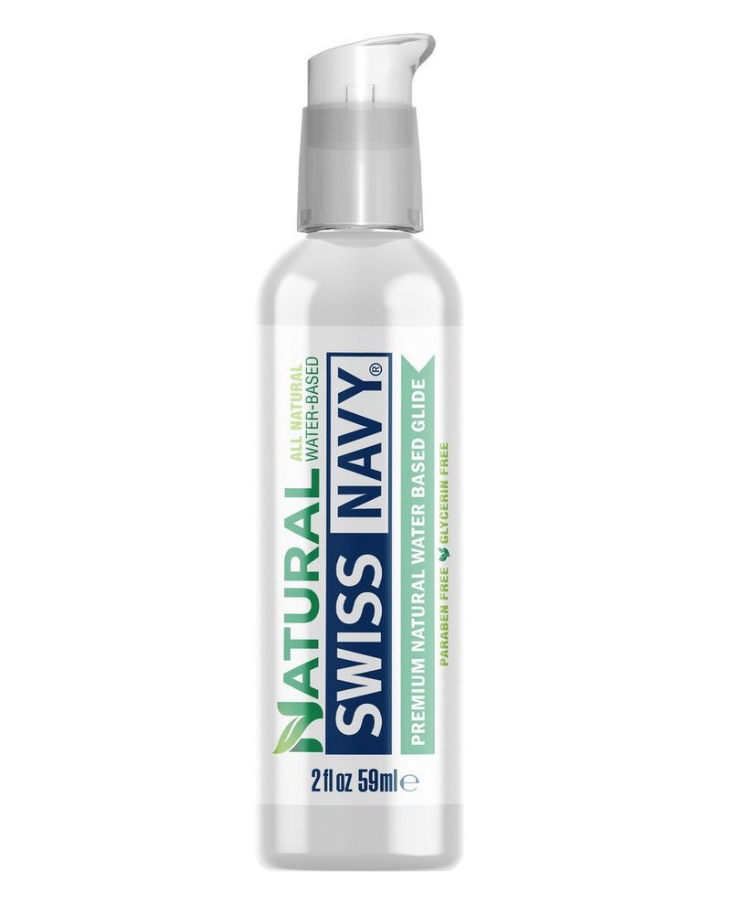 Lubrifiant Eau Natural Swiss Navy 59ml sextoys et accessoires sur La Boutique du Hard