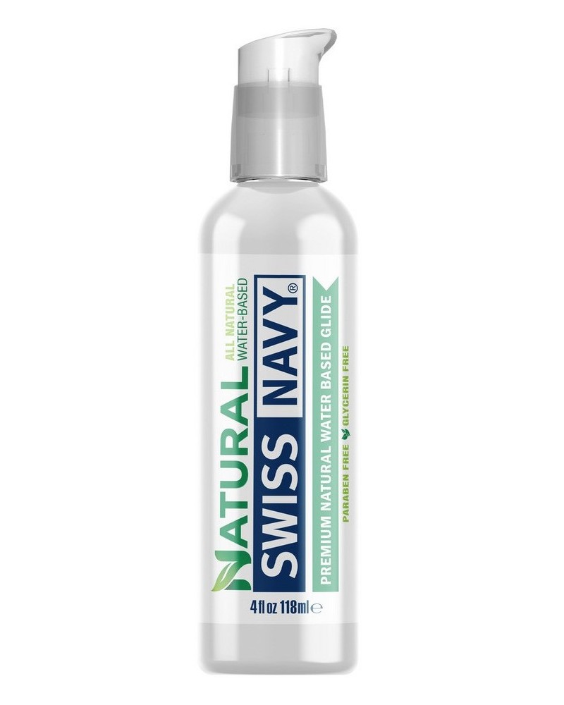 Lubrifiant Eau Natural Swiss Navy 118 ml sextoys et accessoires sur La Boutique du Hard