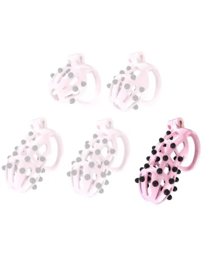 Cage de chasteté Point Up XXL 12 x 4 cm Rose sextoys et accessoires sur La Boutique du Hard