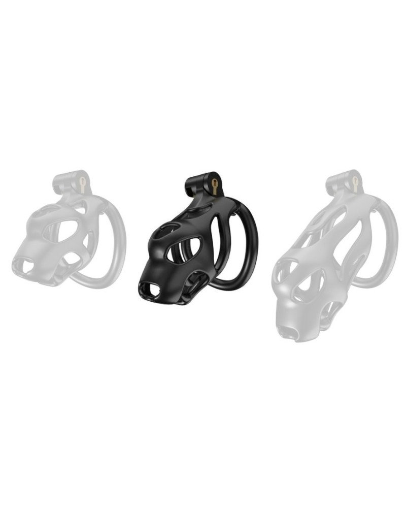 Cage de chasteté Dog M 8 x 3.7 cm Noire sextoys et accessoires sur La Boutique du Hard