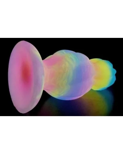 Plug Glamy S 13 x 6 cm Multicolore sextoys et accessoires sur La Boutique du Hard