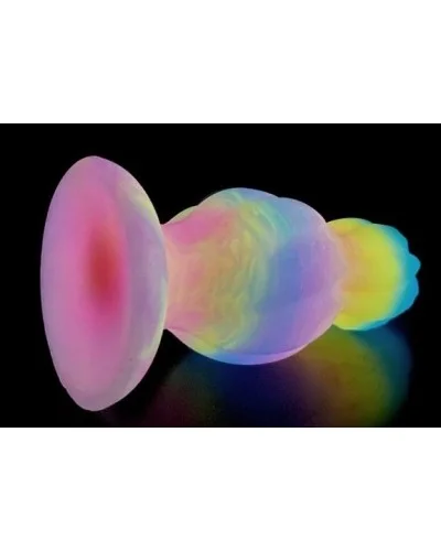 Plug Glamy L 15 x 7 cm Multicolore sextoys et accessoires sur La Boutique du Hard