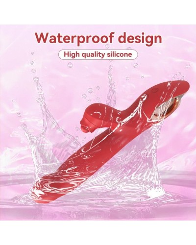 Vibro Rabbit Threections 14 x 3.5cm sextoys et accessoires sur La Boutique du Hard