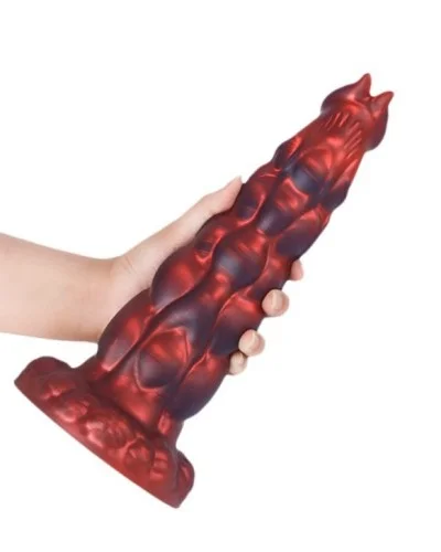 Plug Heyak S 18 x 5.5 cm Rouge sextoys et accessoires sur La Boutique du Hard