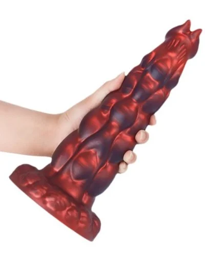 Plug Heyak XXL 33 x 10.5 cm Rouge sextoys et accessoires sur La Boutique du Hard