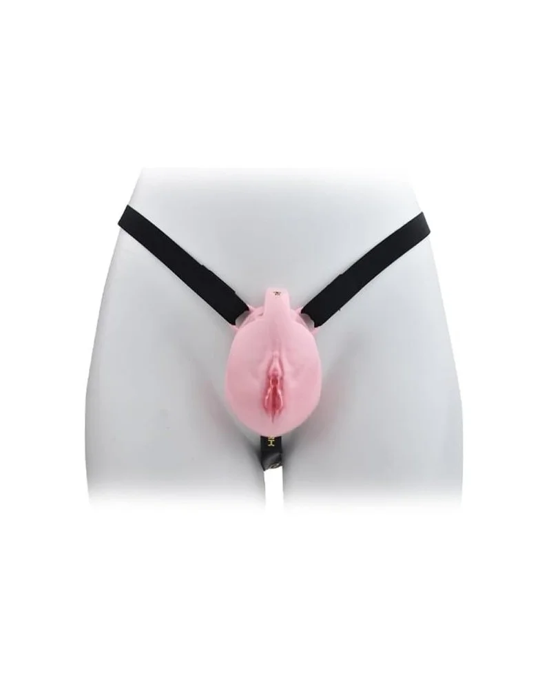 Cage de Chasteté avec Harnais Sislab 5.5 x 3.5cm Rose sextoys et accessoires sur La Boutique du Hard