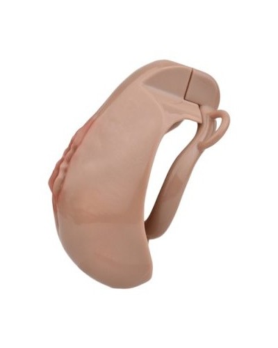 Cage de Chasteté avec Harnais Sislab 5.5 x 3.5cm Marron sextoys et accessoires sur La Boutique du Hard