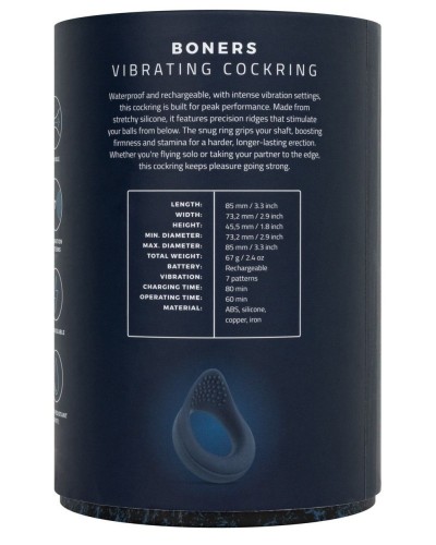 Anneau Perineus Vibe 7 Vibrations sextoys et accessoires sur La Boutique du Hard