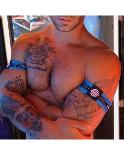 Brassards Circuit Breaker Bleus x2 sextoys et accessoires sur La Boutique du Hard