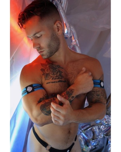 Brassards Circuit Breaker Bleus x2 sextoys et accessoires sur La Boutique du Hard