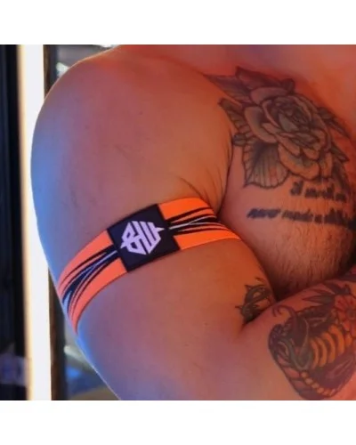Brassards Circuit Breaker Orange neon x2 sextoys et accessoires sur La Boutique du Hard