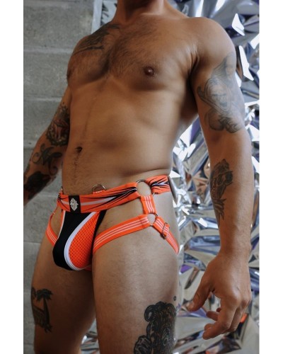 Jockstrap Circuit Breaker Orange sextoys et accessoires sur La Boutique du Hard