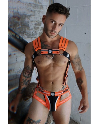Harnais Circuit Breaker Orange sextoys et accessoires sur La Boutique du Hard