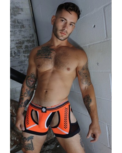 Jock Boxer Circuit Breaker Orange neon sextoys et accessoires sur La Boutique du Hard