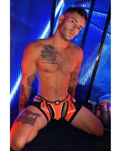 Jock Boxer Circuit Breaker Orange neon sextoys et accessoires sur La Boutique du Hard
