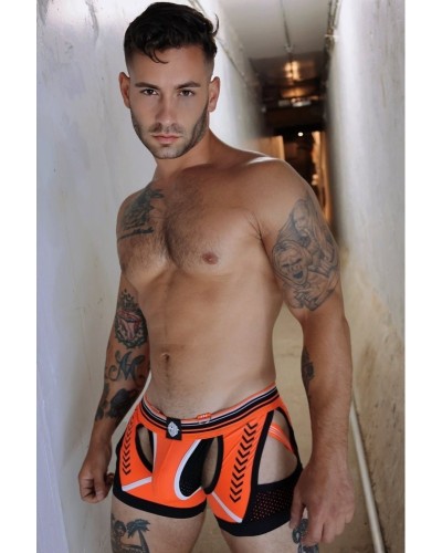 Jock Boxer Circuit Breaker Orange neon sextoys et accessoires sur La Boutique du Hard