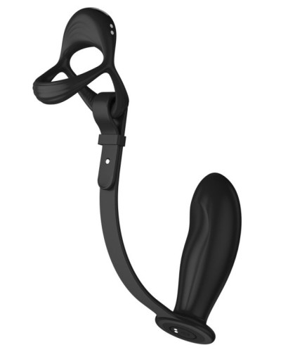 Ballstretcher et Plug Ass Curve 10 x 3.6 cm-10 Vibrations sextoys et accessoires sur La Boutique du Hard