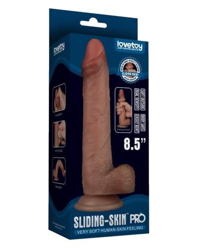 Gode Slidskin Pro 17 x 4cm sextoys et accessoires sur La Boutique du Hard