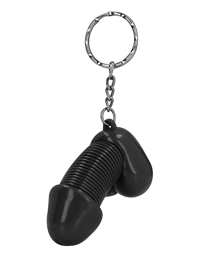 Porte-Clés Pénis Super John Noir sextoys et accessoires sur La Boutique du Hard