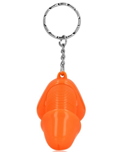 Porte-Clés Pénis Super Willy Orange sextoys et accessoires sur La Boutique du Hard