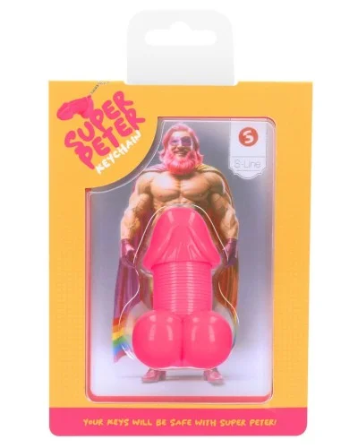 Porte-clés Pénis Super Peter Rose sextoys et accessoires sur La Boutique du Hard