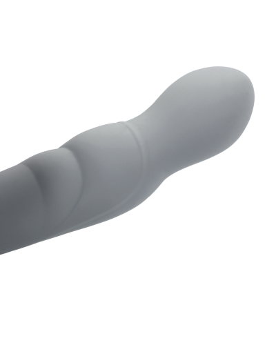 Stimulateur Prostatique Vibrant Rotatif Gothamey 11.5 x 3.4cm Gris sextoys et accessoires sur La Boutique du Hard