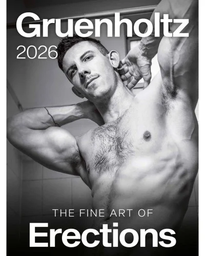 Calendrier 2026 The fine art of erections Gruenholtz sextoys et accessoires sur La Boutique du Hard