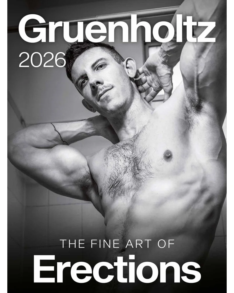Calendrier 2026 The fine art of erections Gruenholtz sextoys et accessoires sur La Boutique du Hard